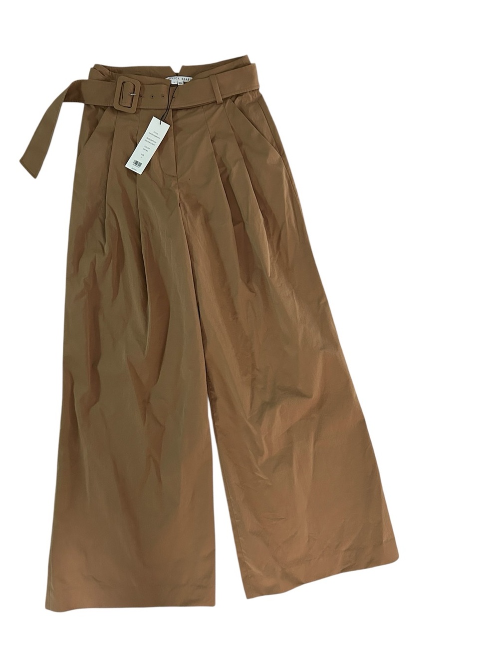 Veronica Beard Camel Maliyah Trousers